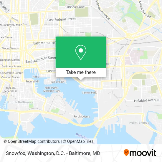 Snowfox map