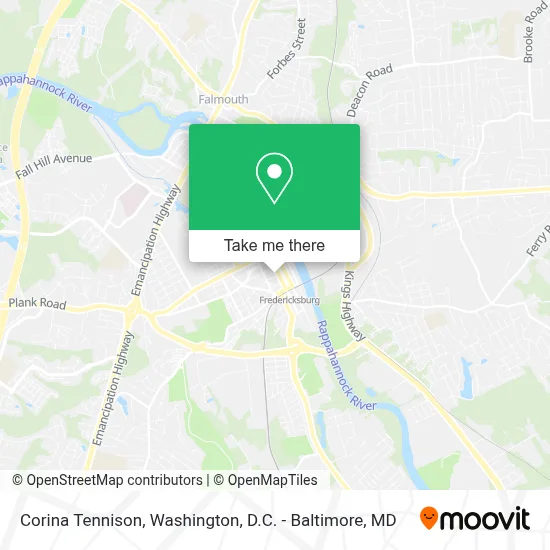 Corina Tennison map