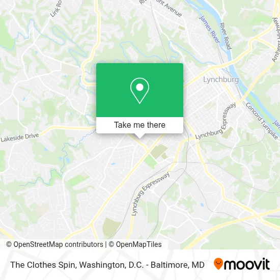 The Clothes Spin map