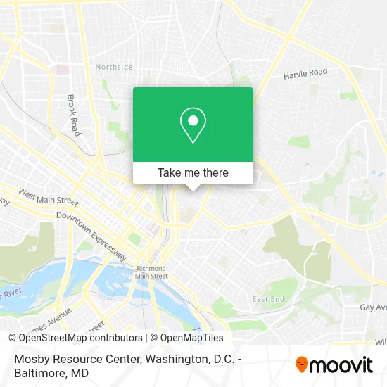Mosby Resource Center map