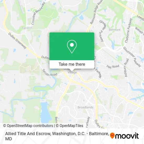 Allied Title And Escrow map
