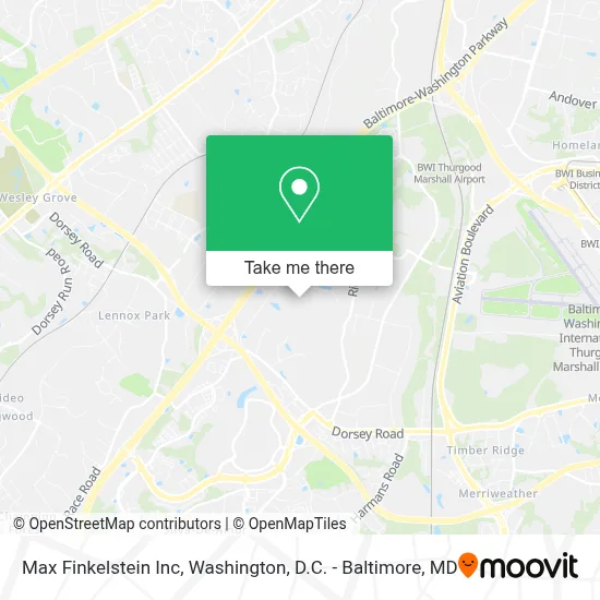 Max Finkelstein Inc map