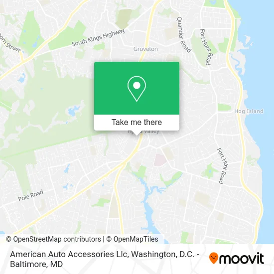 American Auto Accessories Llc map