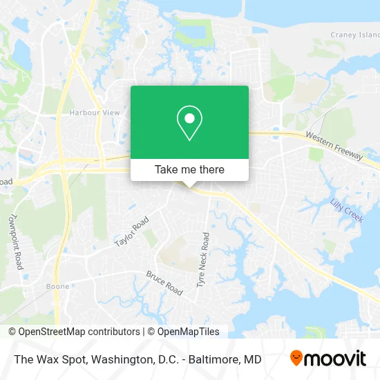 The Wax Spot map