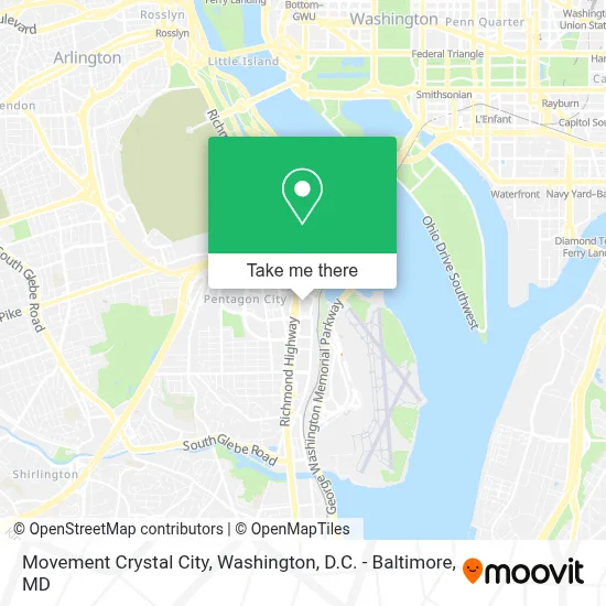 Movement Crystal City map