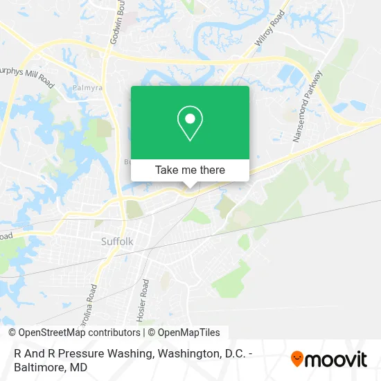 R And R Pressure Washing map
