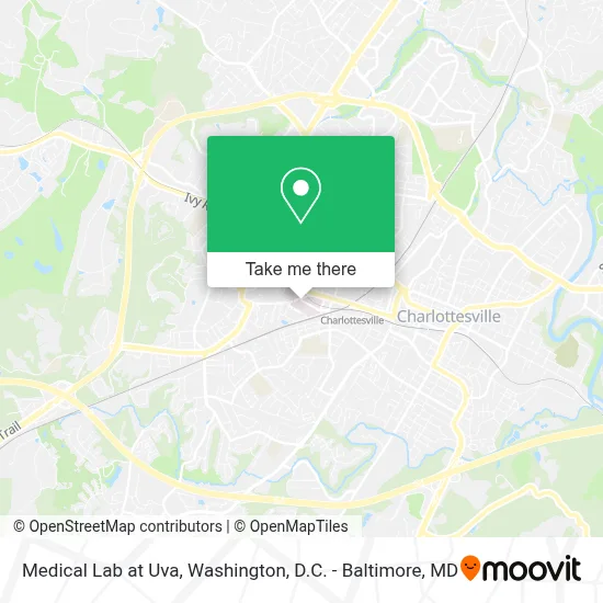 Medical Lab at Uva map