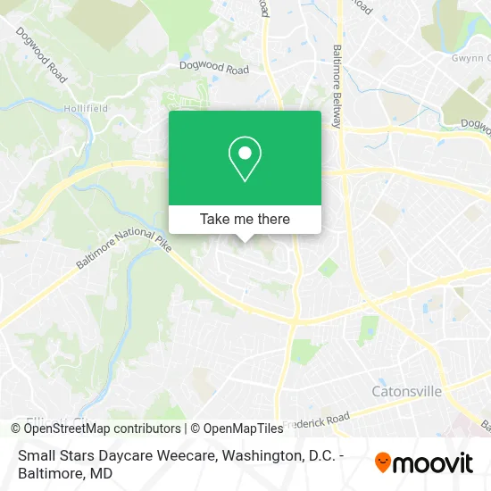 Small Stars Daycare Weecare map