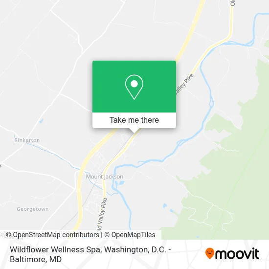 Wildflower Wellness Spa map