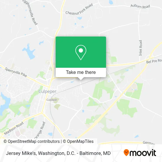Jersey Mike's map