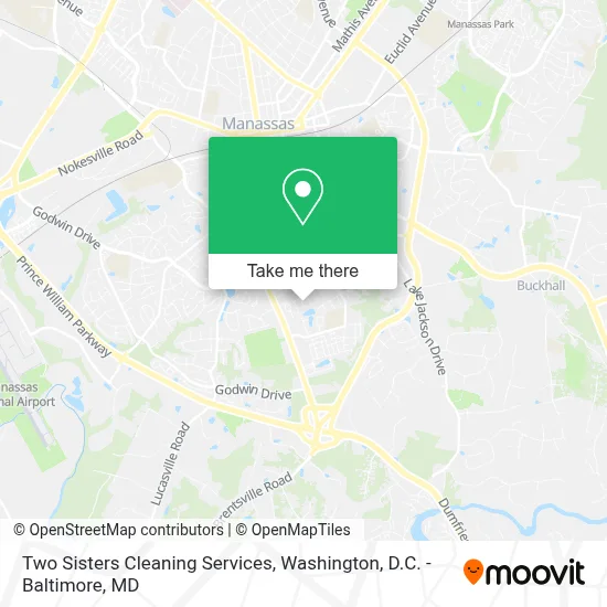Two Sisters Cleaning Services map