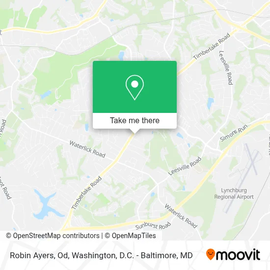 Robin Ayers, Od map