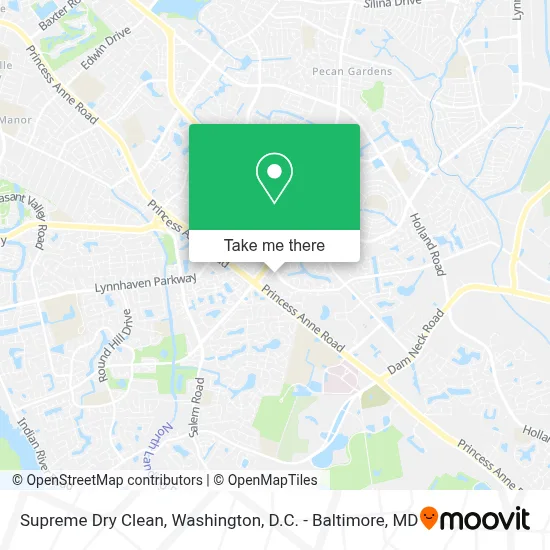 Supreme Dry Clean map