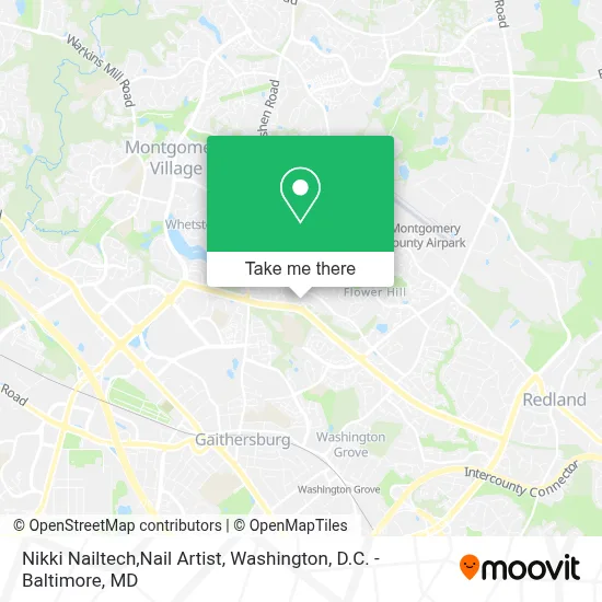 Nikki Nailtech,Nail Artist map
