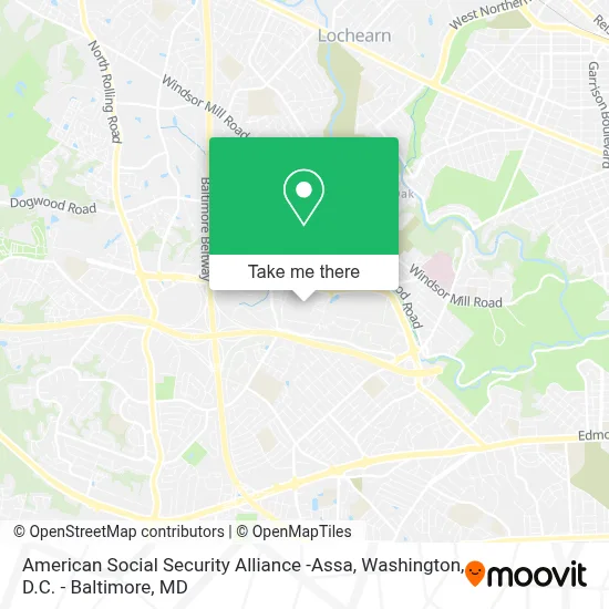 American Social Security Alliance -Assa map
