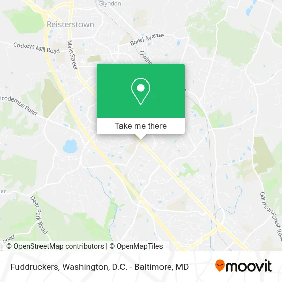 Fuddruckers map