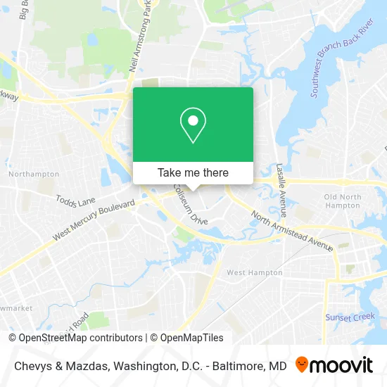 Chevys & Mazdas map