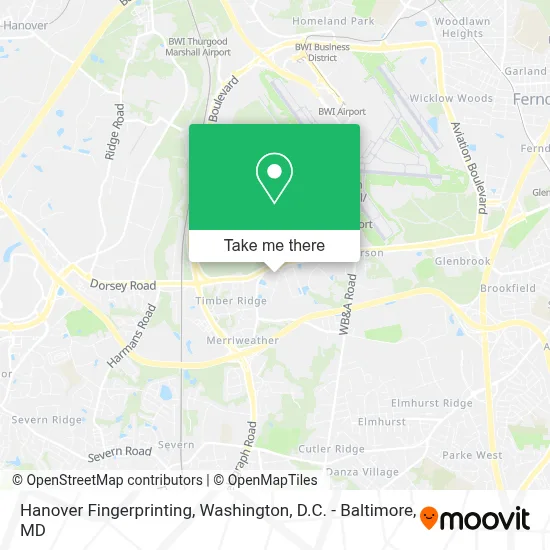 Hanover Fingerprinting map