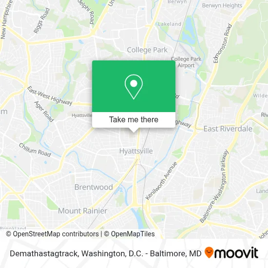 Demathastagtrack map