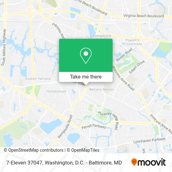 7-Eleven 37047 map