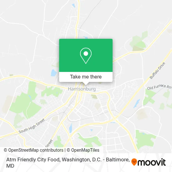 Atm Friendly City Food map