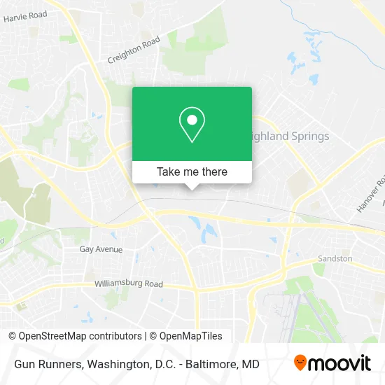 Gun Runners map
