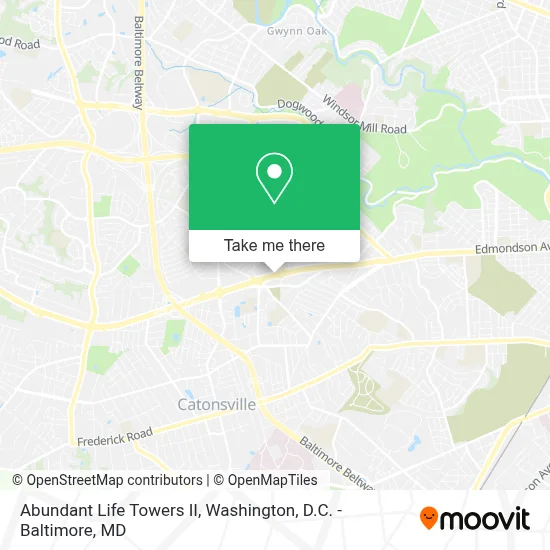 Abundant Life Towers II map