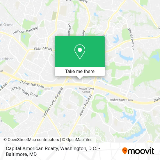 Capital American Realty map