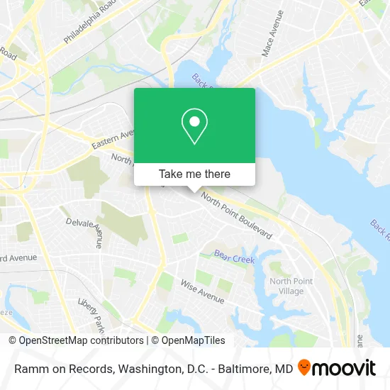 Ramm on Records map