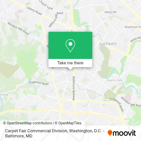 Carpet Fair Commercial Division map