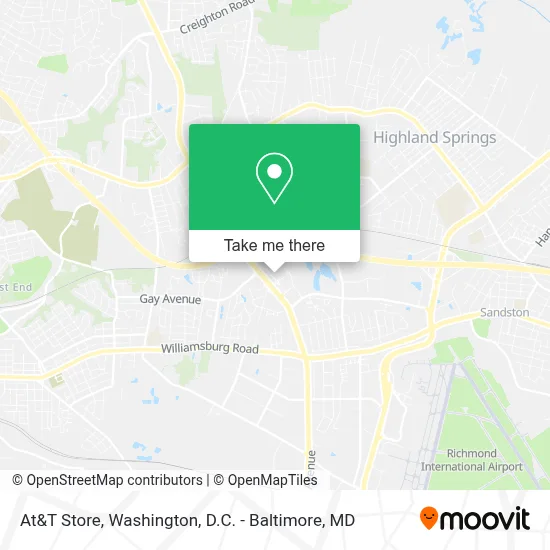 At&T Store map