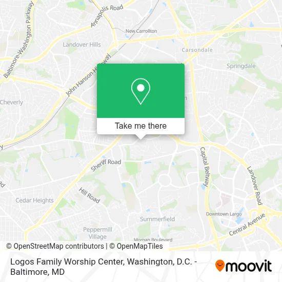 Logos Family Worship Center map