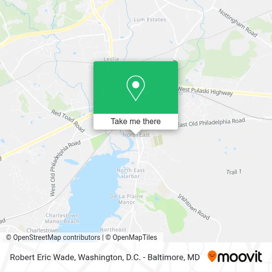 Robert Eric Wade map
