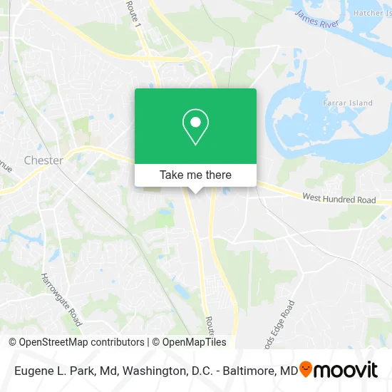 Eugene L. Park, Md map