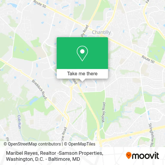 Maribel Reyes, Realtor -Samson Properties map