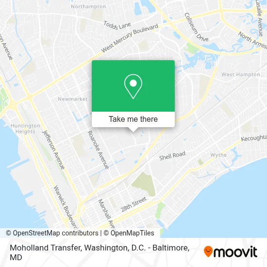 Moholland Transfer map
