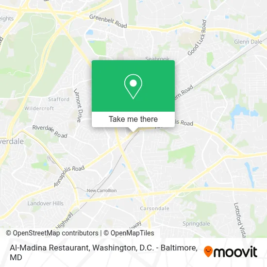 Al-Madina Restaurant map