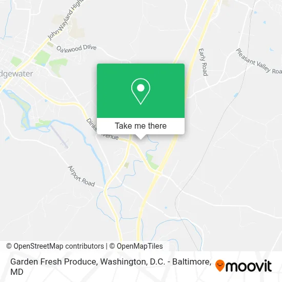 Garden Fresh Produce map