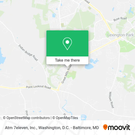 Atm 7eleven, Inc. map