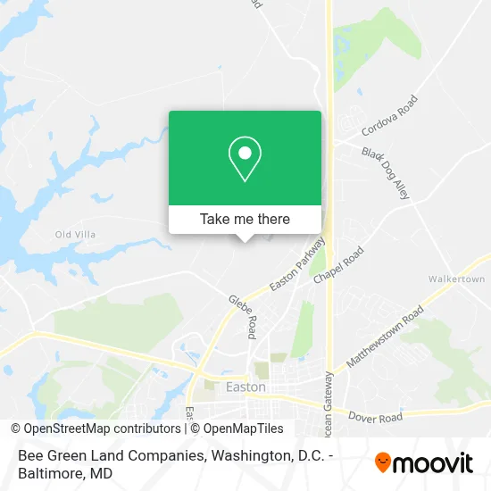 Bee Green Land Companies map