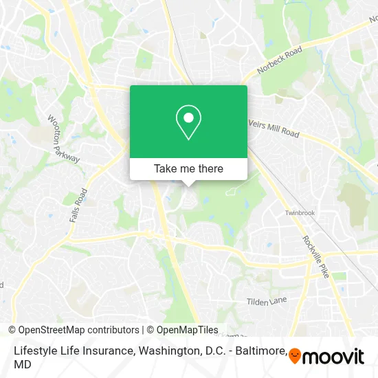 Lifestyle Life Insurance map