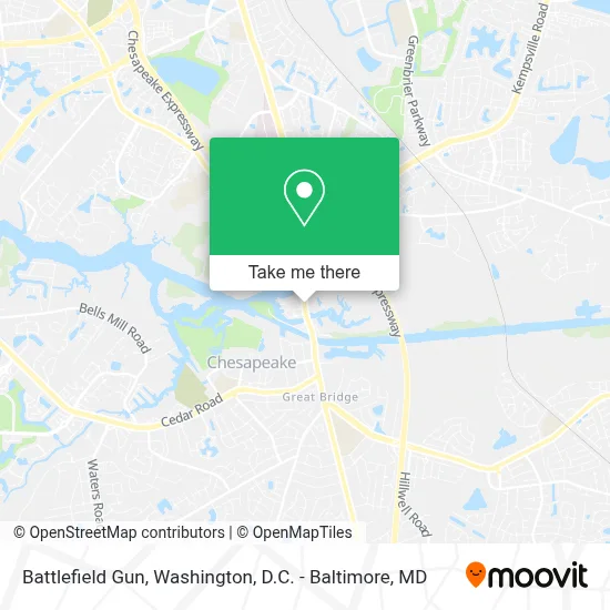 Battlefield Gun map