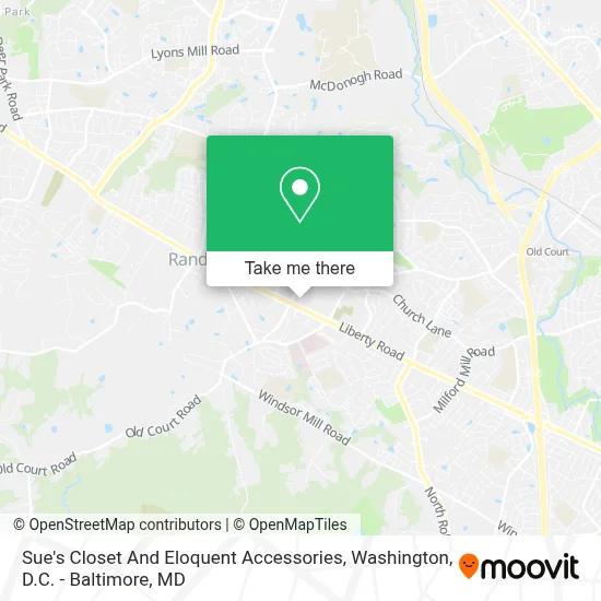 Sue's Closet And Eloquent Accessories map