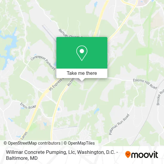 Willmar Concrete Pumping, Llc map
