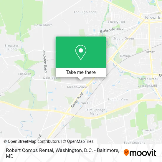 Robert Combs Rental map