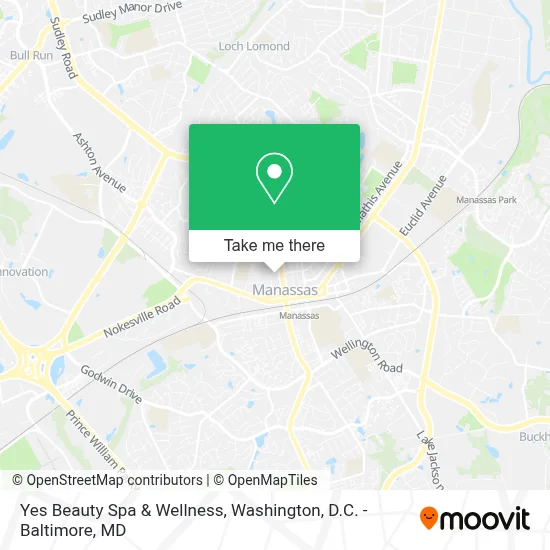 Yes Beauty Spa & Wellness map