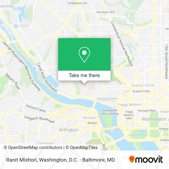 Ranit Mishori map