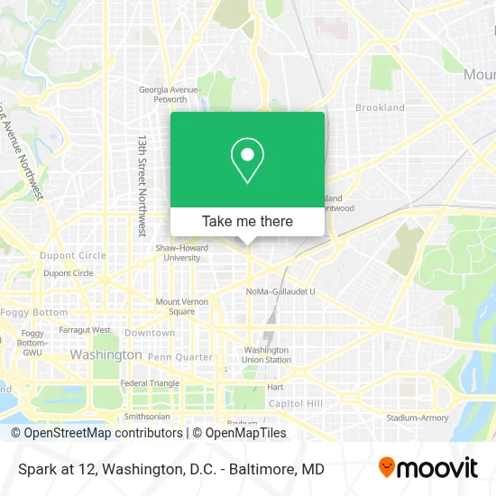 Spark at 12 map