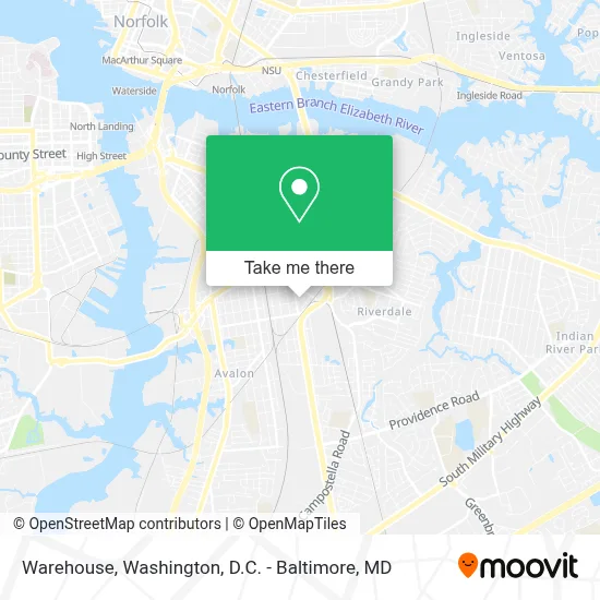 Warehouse map