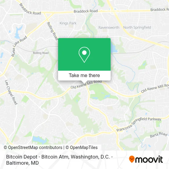 Bitcoin Depot - Bitcoin Atm map